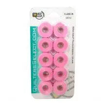 Quilters Select Bobbins - Class 15- LIGHT PINK - Linda's Electric Quilters