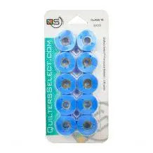 Quilters Select Bobbins - Class 15- TWINKLE BLUE - Linda's Electric Quilters