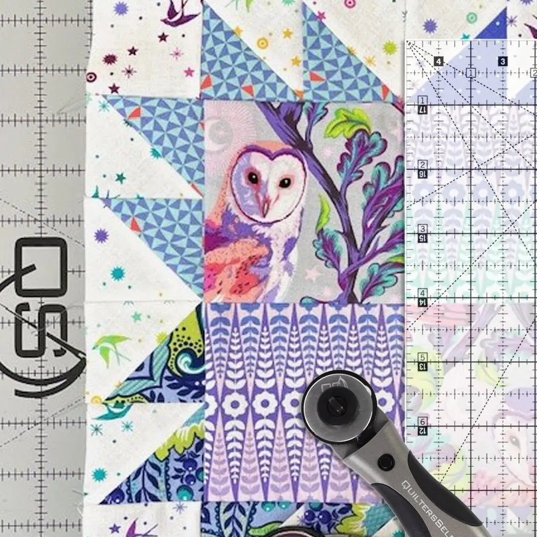 Quilters Select Non-Slip Crystal Clear Ruler 4.5″x18″ Rnk Distributing