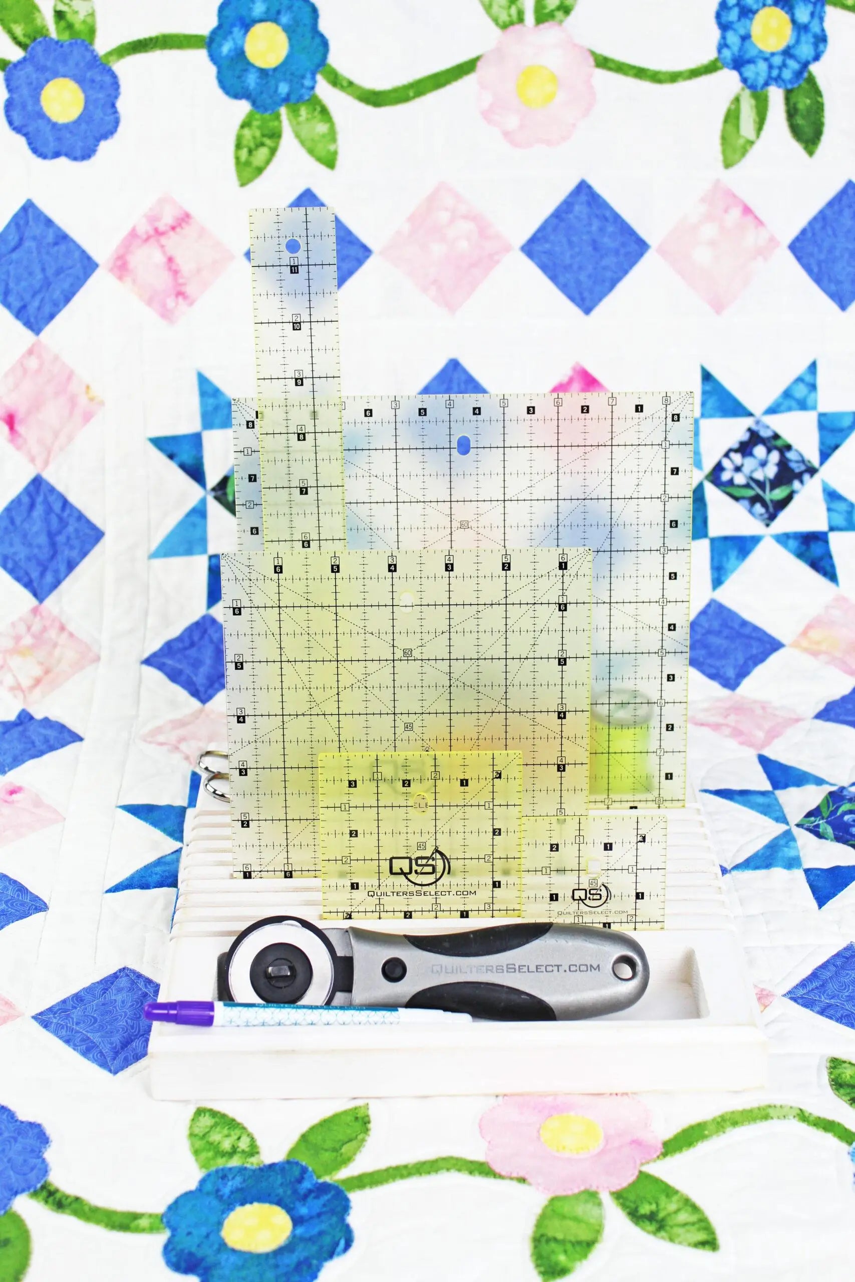 Quilters Select RULER HOLDER - 3MM - Linda's Electric Quilters