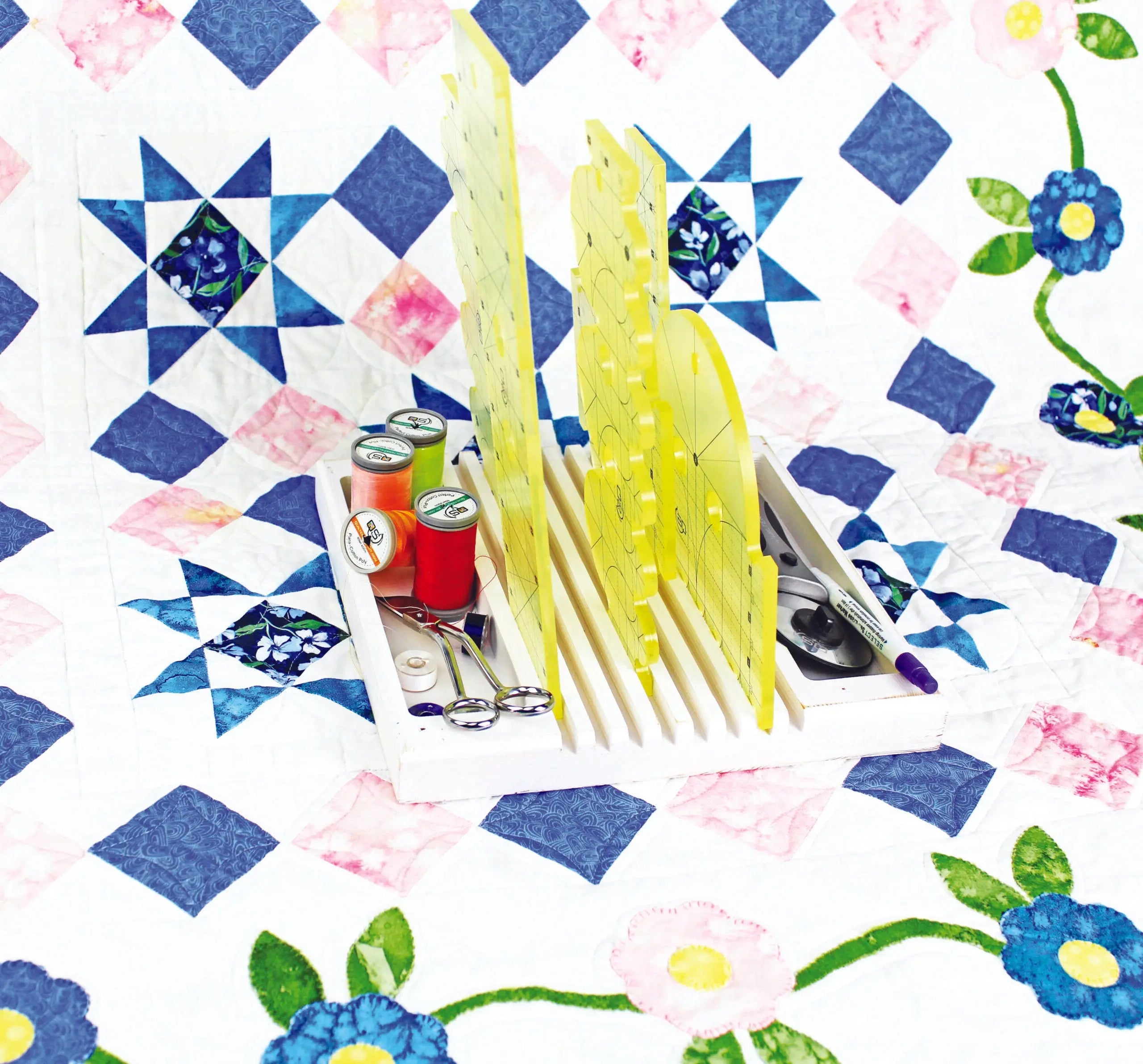 Quilters Select RULER HOLDER - 6MM - Linda's Electric Quilters