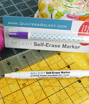 Quilters Select Self Erase Marker