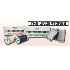 Quilters Select Thread 80WT 5 SPOOL NEUTRAL UNDERTONES - Linda's Electric Quilters