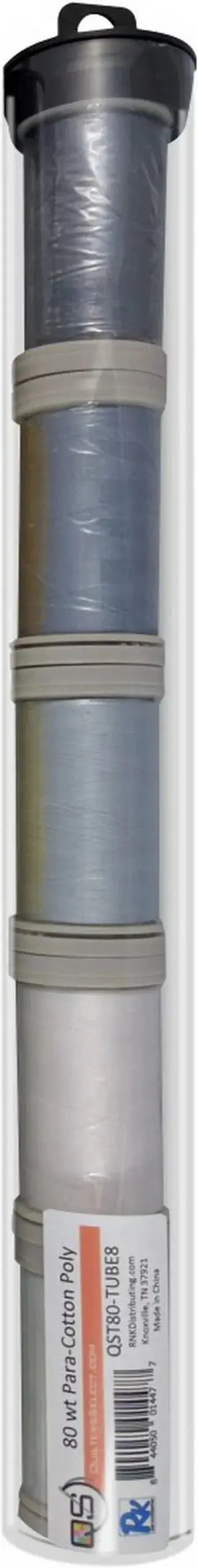Quilters Select Tube with - Tube of 5 colors 400M - PURE WHITE ICE CAP LIGHT GRAY GRAY SLATE GRAY - Linda's Electric Quilters