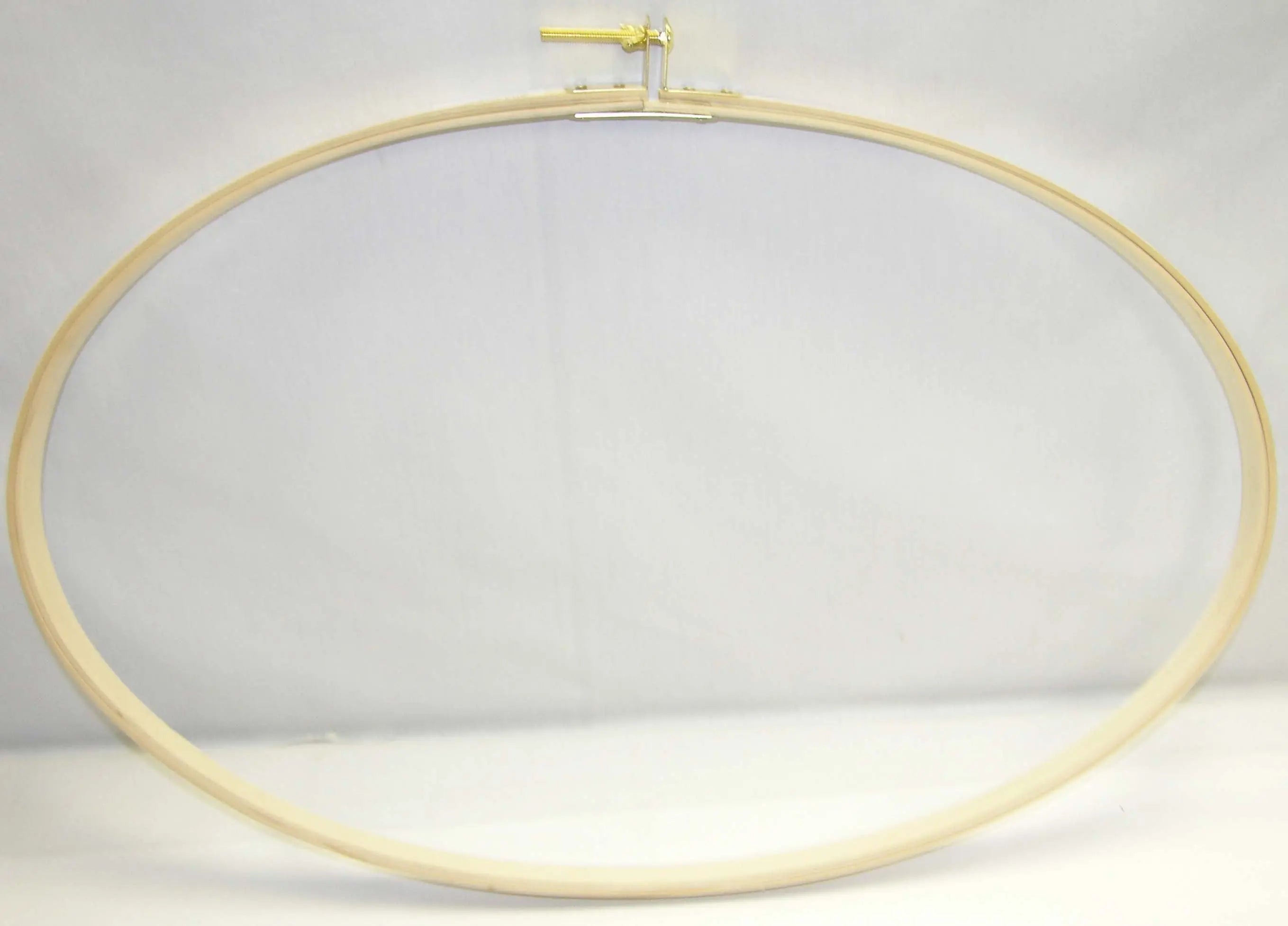 Quilting / Embroidery Hoop Wood 16in x 27in Oval - Linda's Electric Quilters
