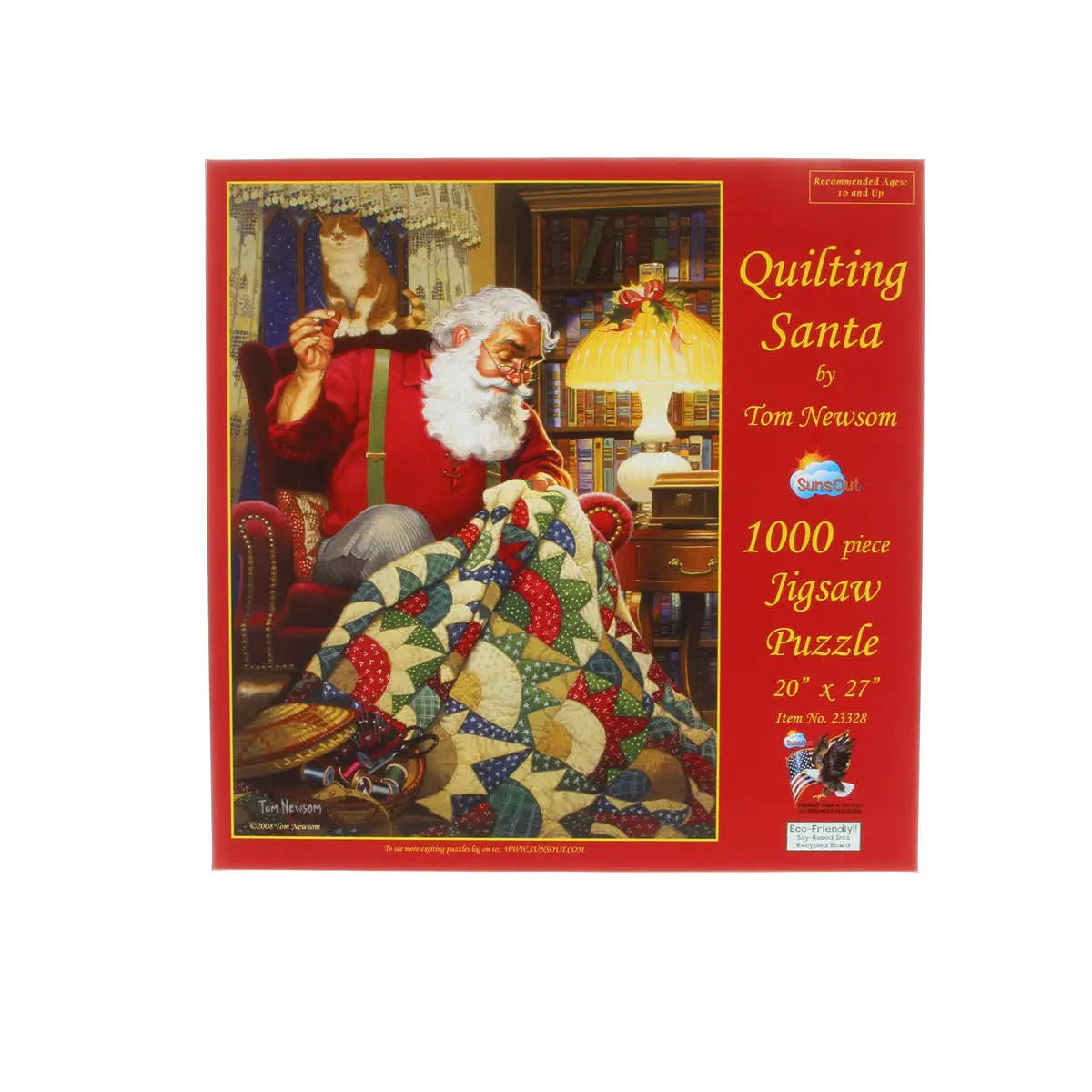 Quilting Santa 1000pc - Linda's Electric Quilters
