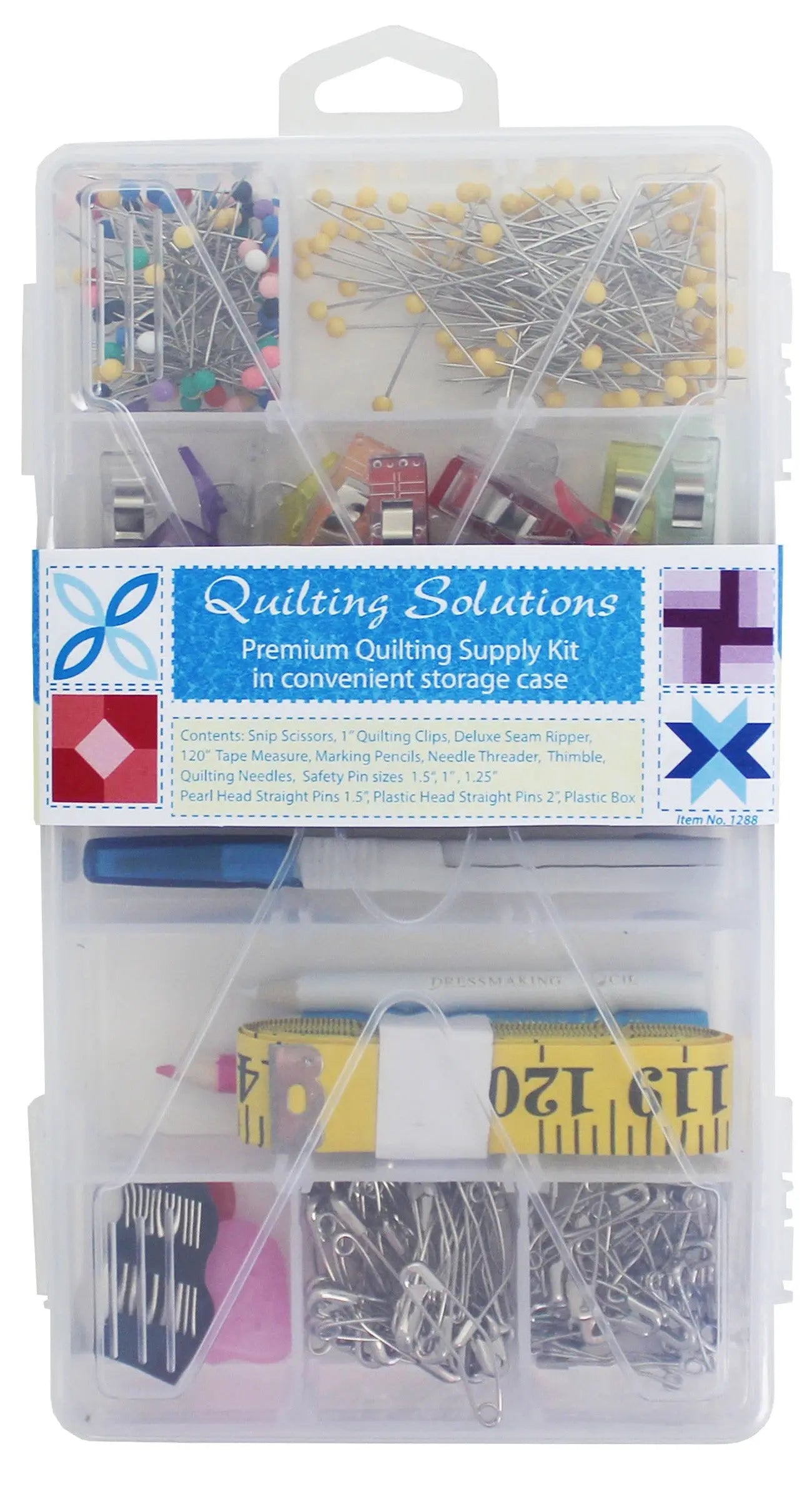 Quilting Solutions Premium Quilting Supply Kit - Linda's Electric Quilters