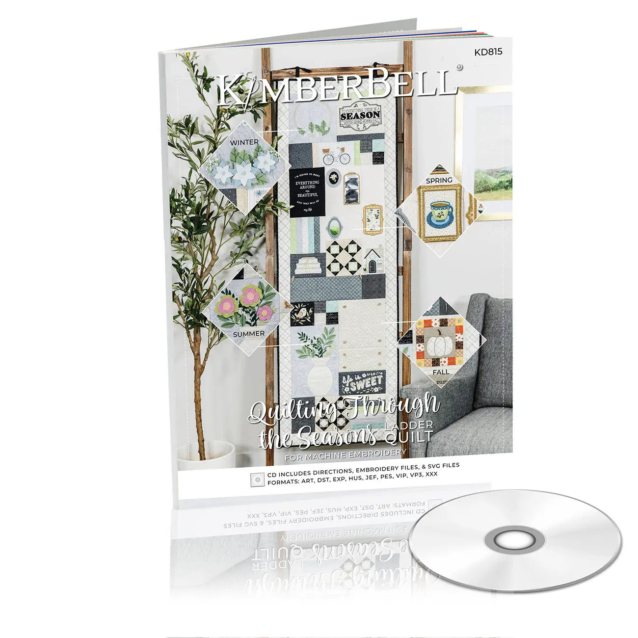 Quilting Through the Seasons Ladder Quilt - Linda's Electric Quilters