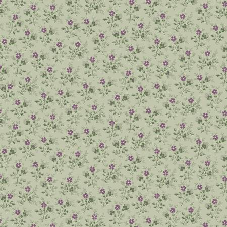 Marcus Fabrics Vivienne mint posies