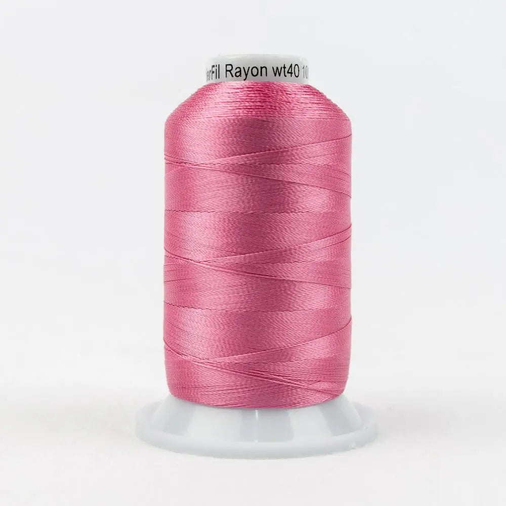 R1181 - Splendor™ 40wt Rayon Geranium Pink Thread WonderFil USA