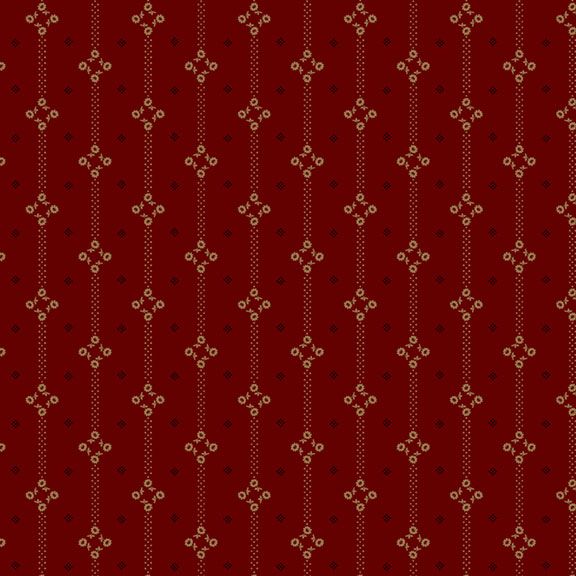 Colorful Coordinates & Stashing - Diamond Stripe - Wine 44" / 45" Fabric Per Yard