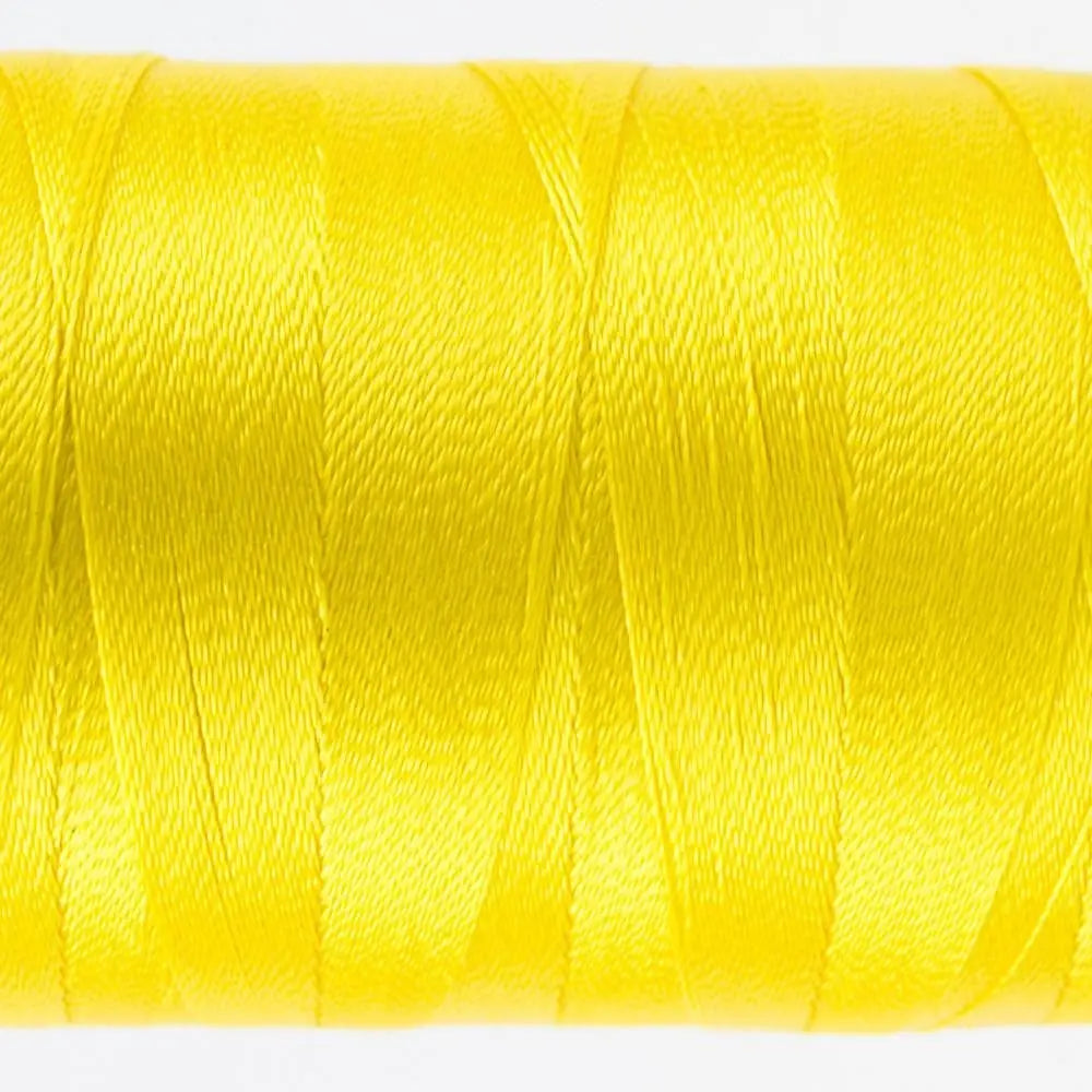 R2112 - Splendor™ 40wt Rayon Vibrant Yellow Thread WonderFil USA