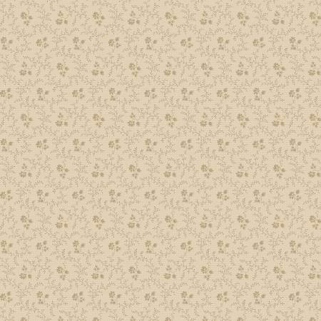 Dressmaker - Petite Flower - Cream 44" / 45" Fabric Per Yard