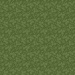 Peppermint and Pine Pine Holly Christmas quilting fabric by Marcus