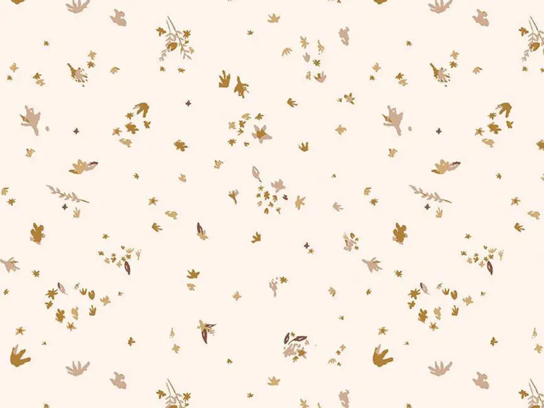 Riley Blake Dancing Daisies ecru