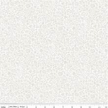 Riley Blake Liberty Silhouette garden walk cream on cream