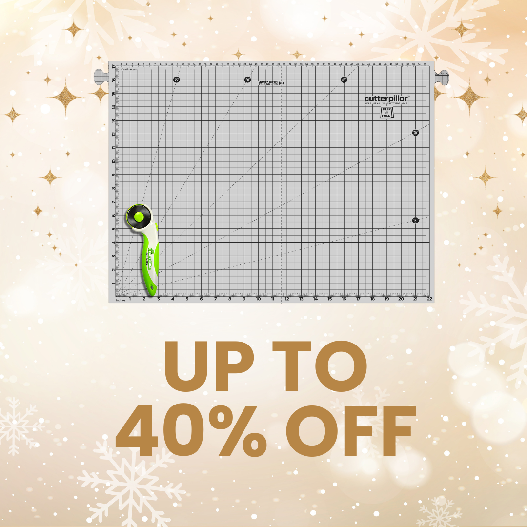 CUTTERPILLAR FLIP AND FOLD 48 SELF-HEALING CUTTING MAT