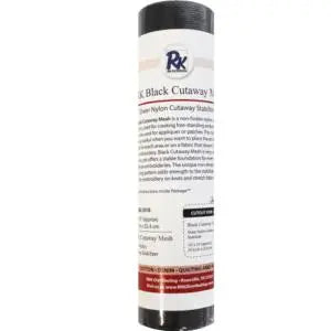RNK CUTAWAY MESH - BLACK 10" X 10 YARDS - Linda's Electric Quilters