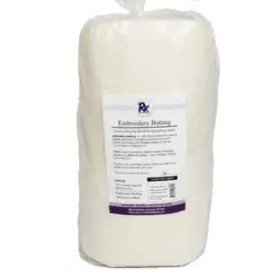 RNK Embroidery Batting 122" x 4 yards - Linda's Electric Quilters