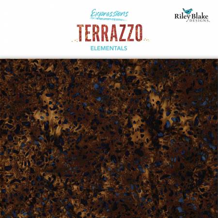 Riley Blake Expressions Batiks Terrazzo Rocky Mountain 2.5 inch strips