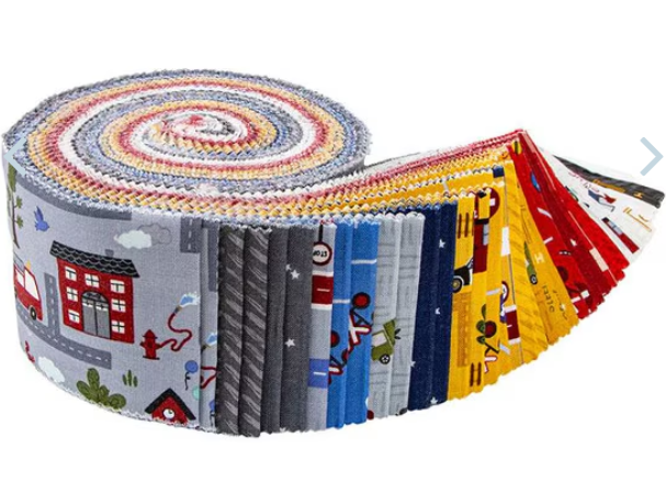 Riley Blake It Takes a Village 2.5 inch strips, 40 pieces