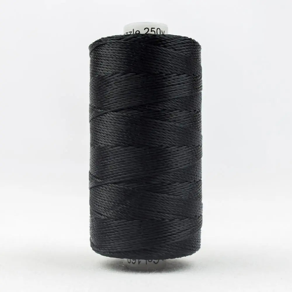 RZ160 - Razzle™ 8wt Rayon Black Multicolor Thread WonderFil USA