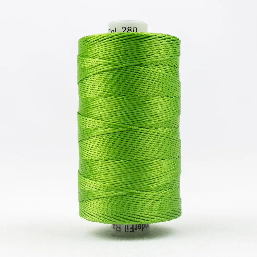 RZ280 - Razzle™ 8wt Rayon Grass Green Thread WonderFil USA