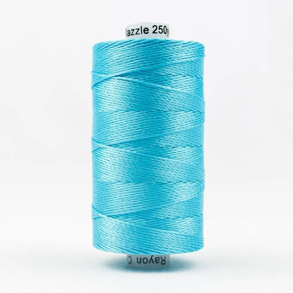 RZ3234 - Razzle™ 8wt Rayon Light Turquoise Thread WonderFil USA