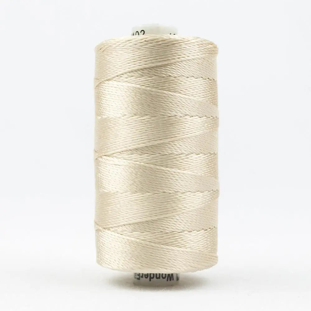 RZ7102 - Razzle™ 8wt Rayon Ecru Thread WonderFil USA