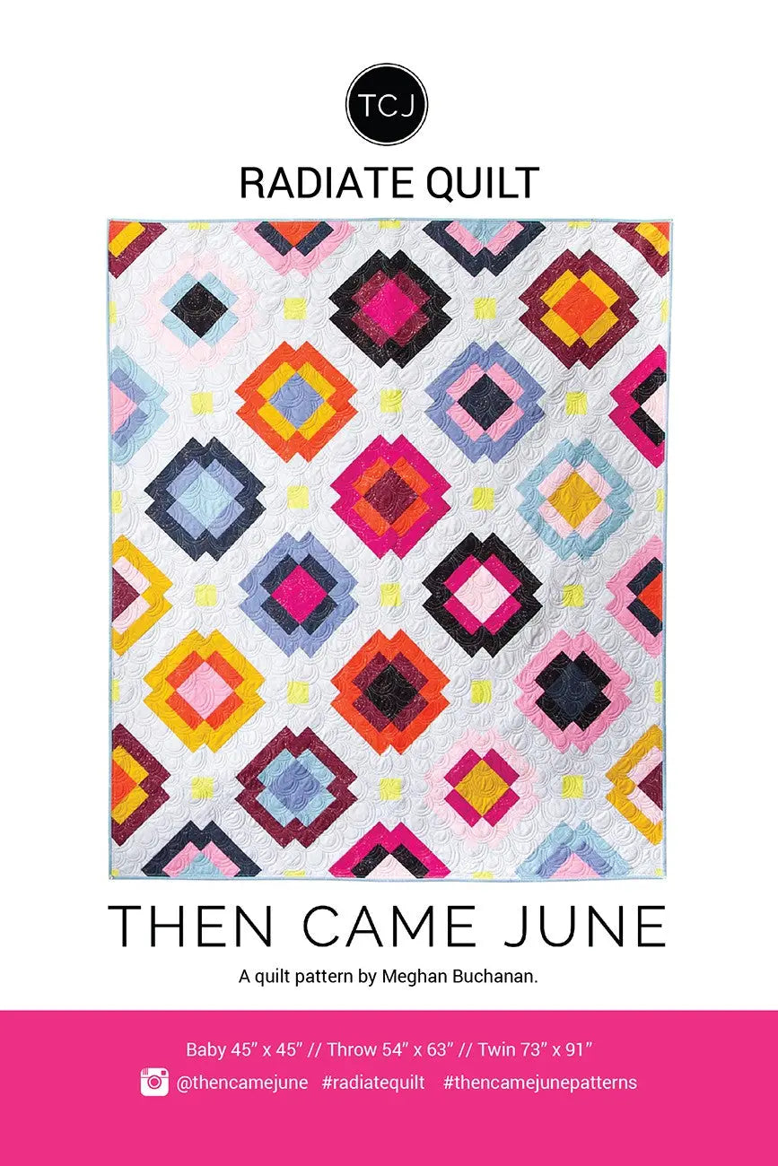 Radiate Quilt Pattern - Linda's Electric Quilters