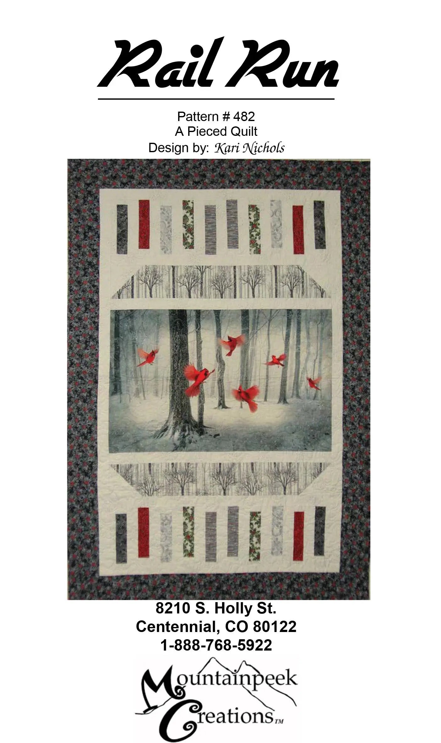 Rail Run - Linda's Electric Quilters