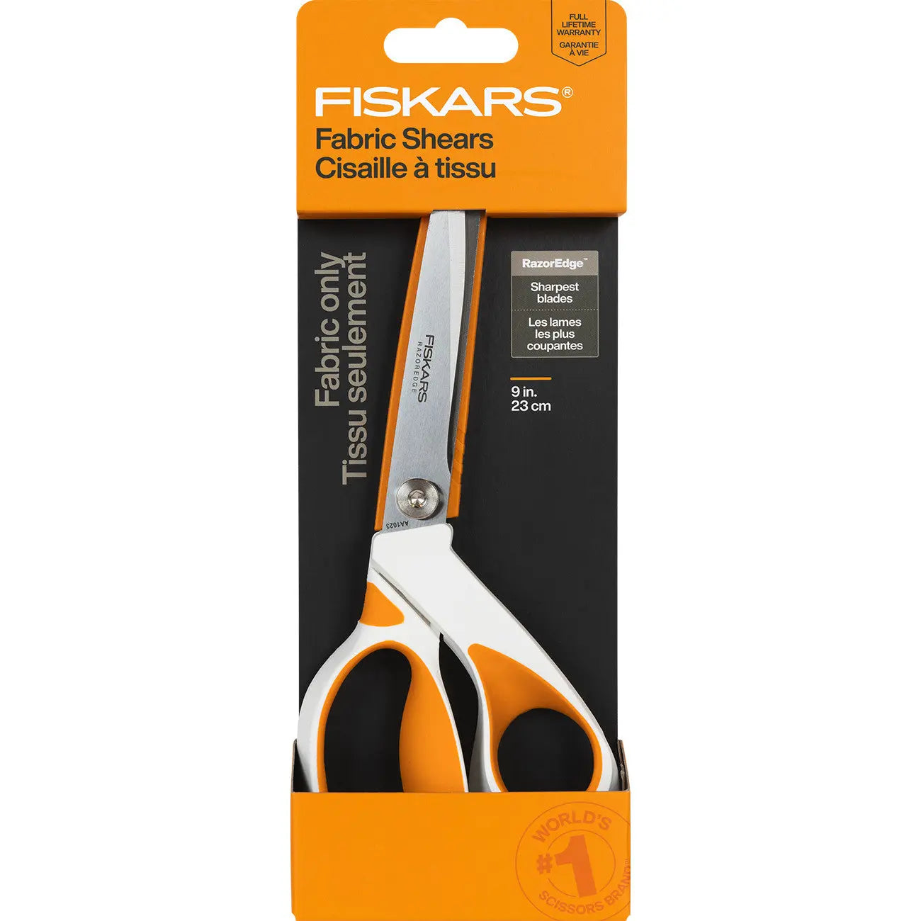 Razor Edge SoftGrip 9in Scissors - Linda's Electric Quilters