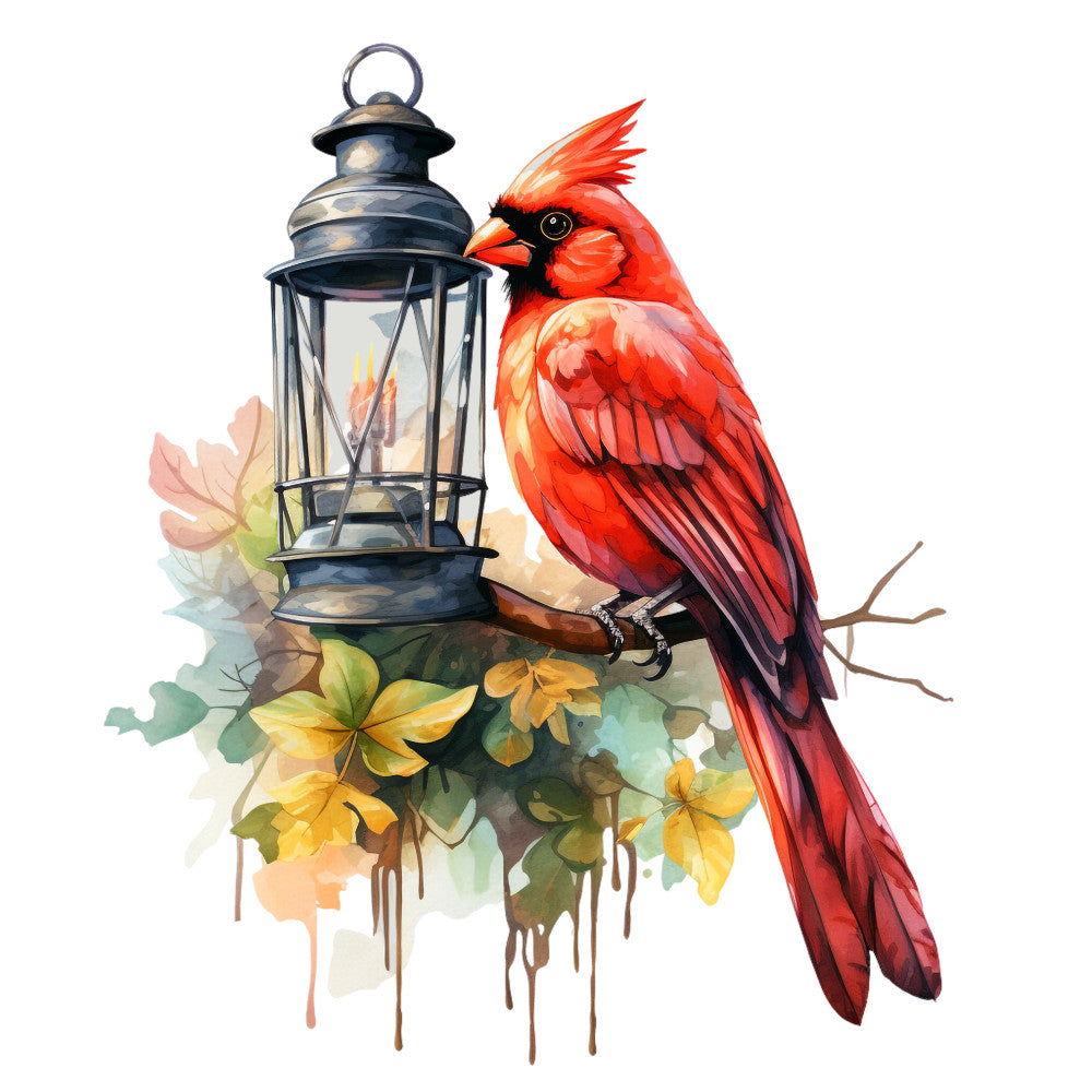 Red Cardinals Fabric Panel 10