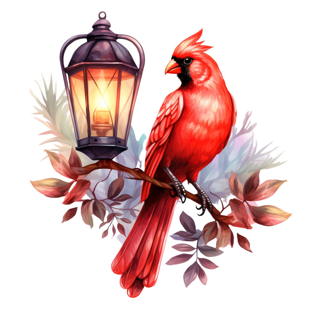 Red Cardinals Fabric Panel 14