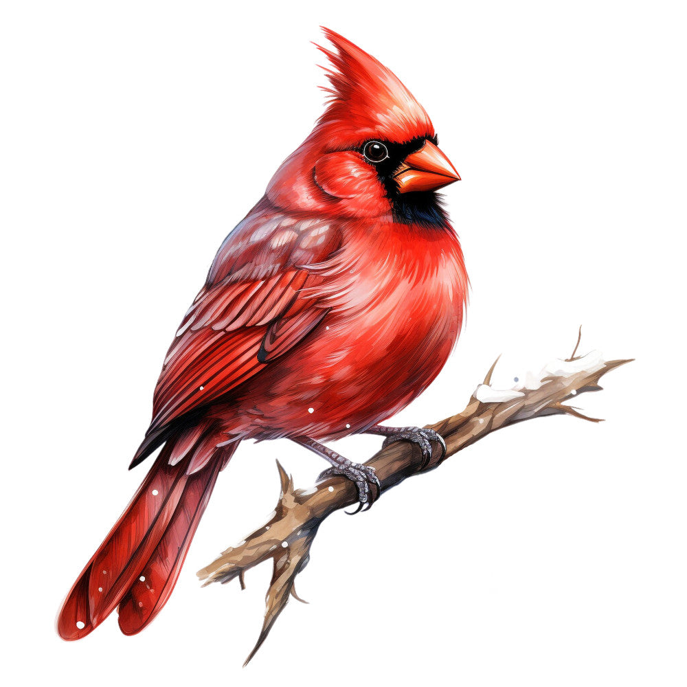 Red Cardinals Fabric Panel 17