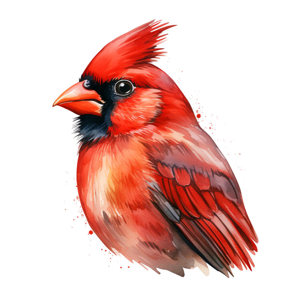Red Cardinals Fabric Panel 29