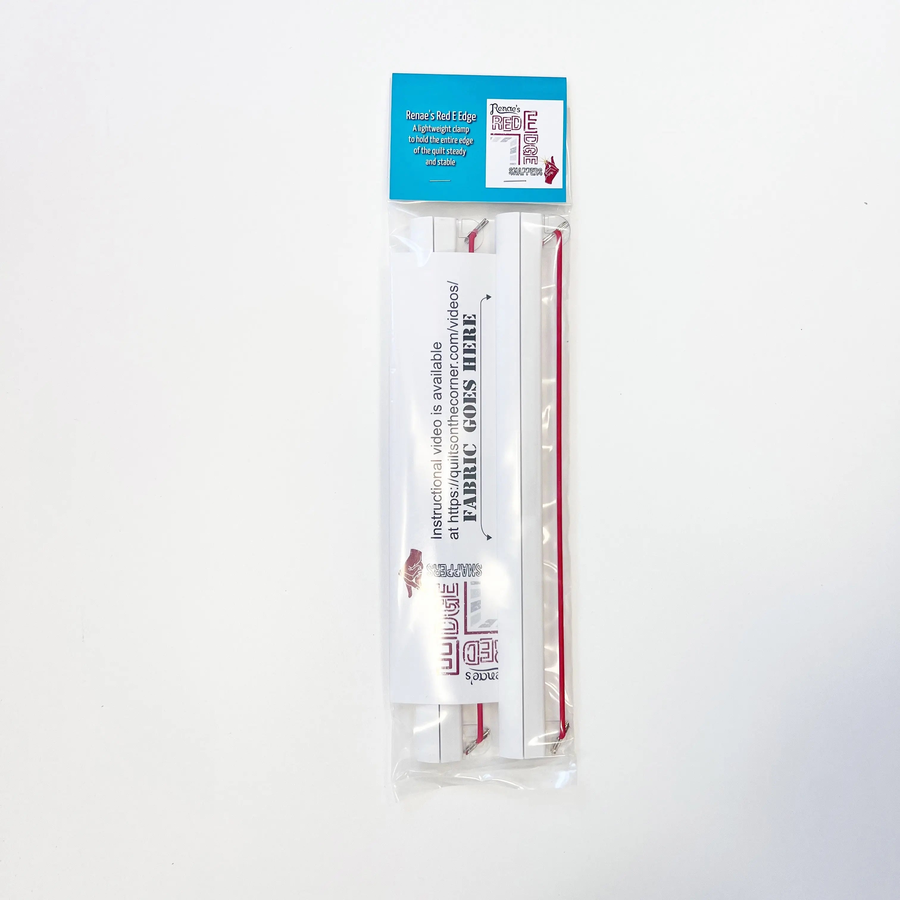 Red E Edge Snapper Clamp 12in - Linda's Electric Quilters