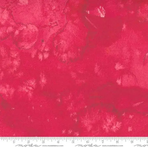 Red Flow Basic Watercolor Painting 44"/45" Fabric Per Yard - Linda's Electric Quilters