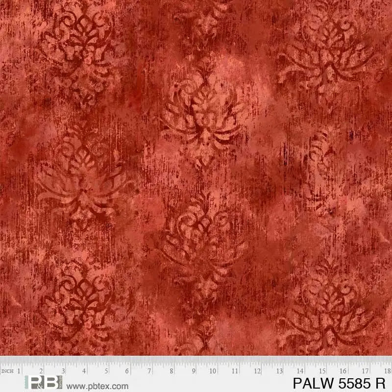 Red Palazzo Cotton Wideback Fabric Per Yard - Linda's Electric Quilters