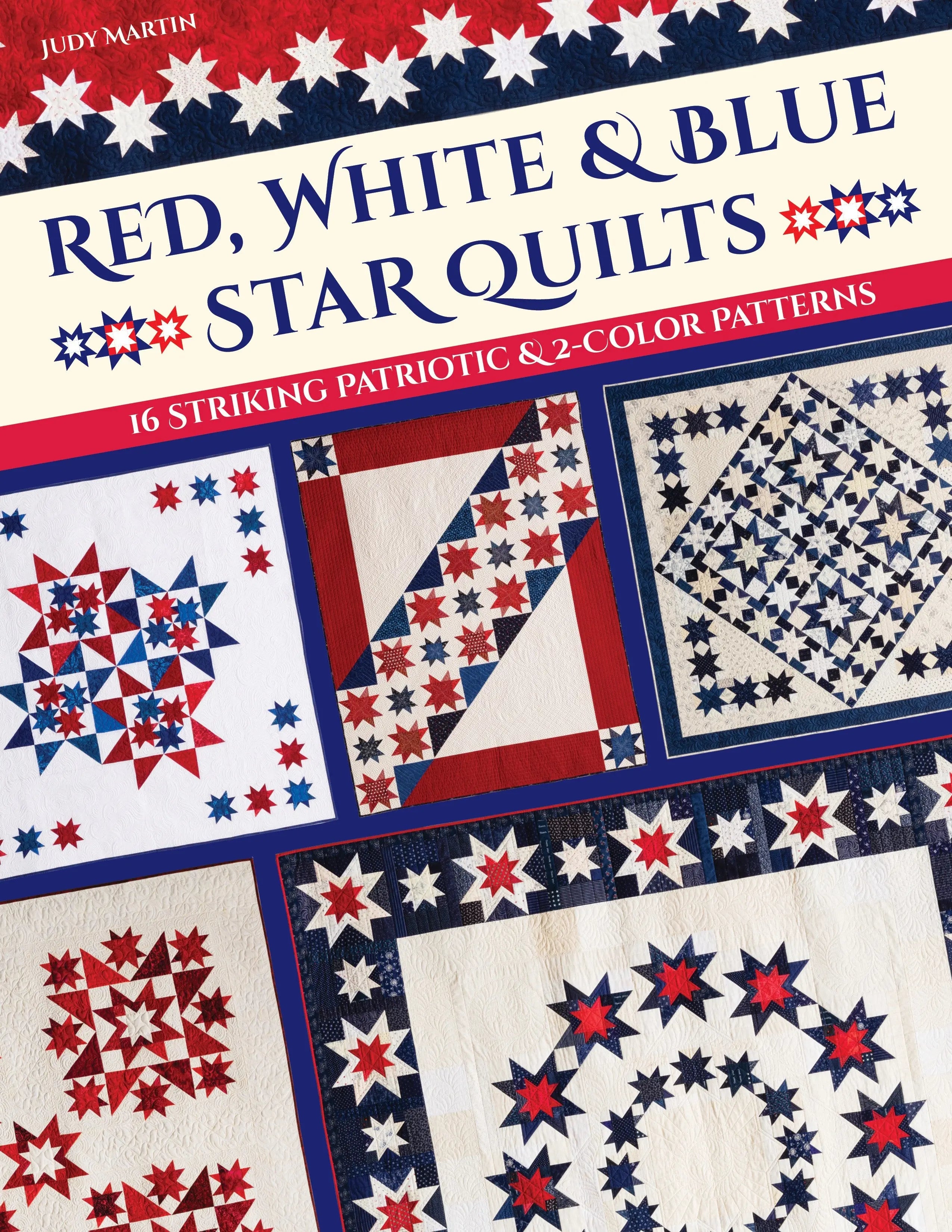 Red, White & Blue Star Quilts - Linda's Electric Quilters