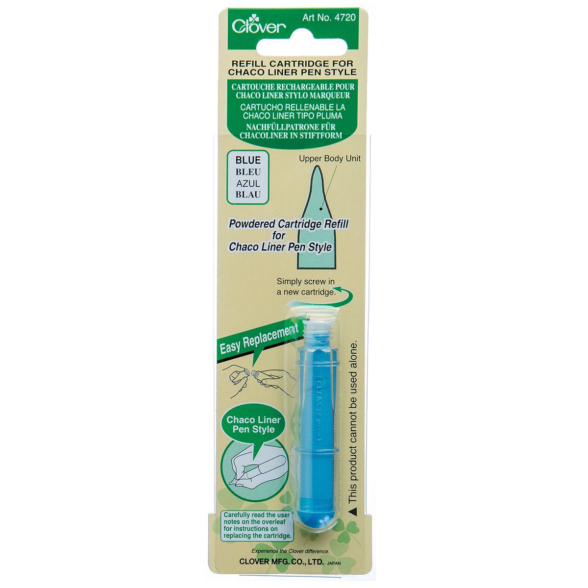 Refill Cartridge for Chaco Liner Pen Style (Blue)