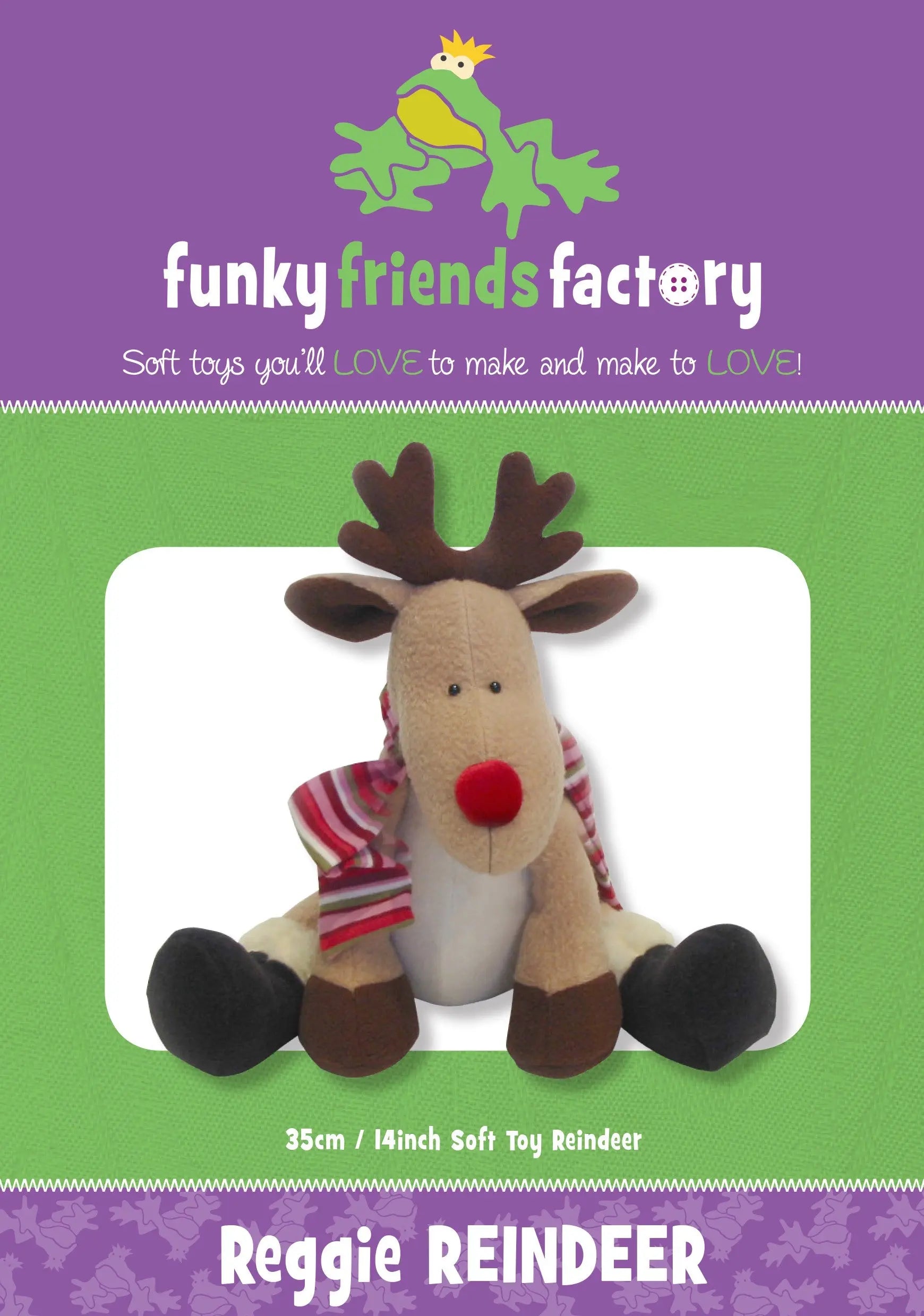 Reggie Reindeer - Linda's Electric Quilters