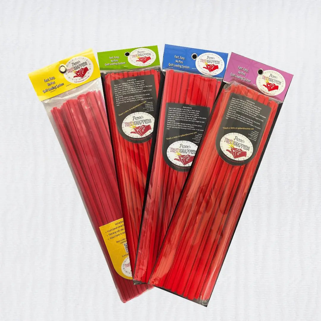 Renae's Red Snappers for Longarm machines Quilts on the Corner