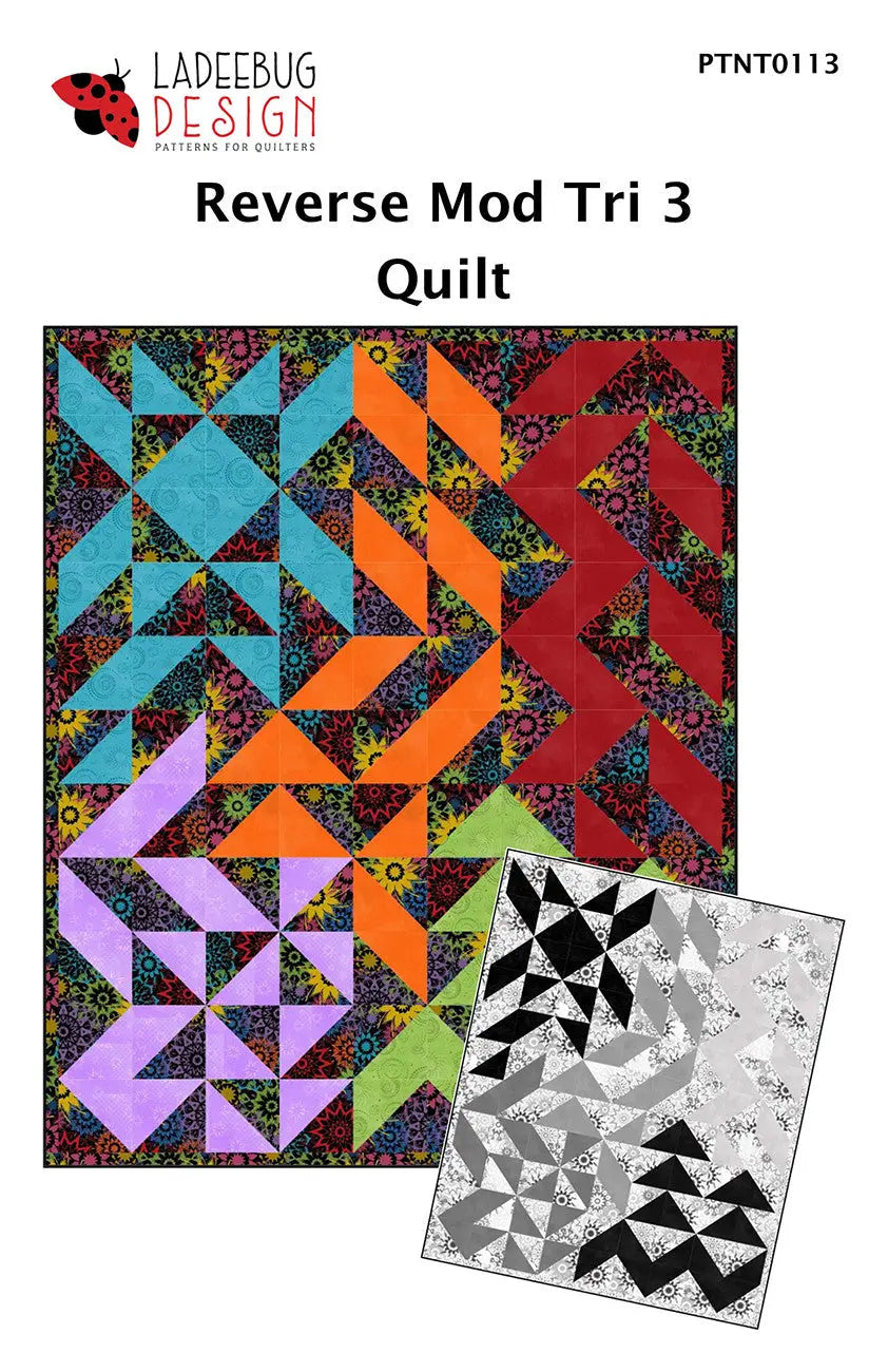 Reverse Mod Tri 3 - Linda's Electric Quilters