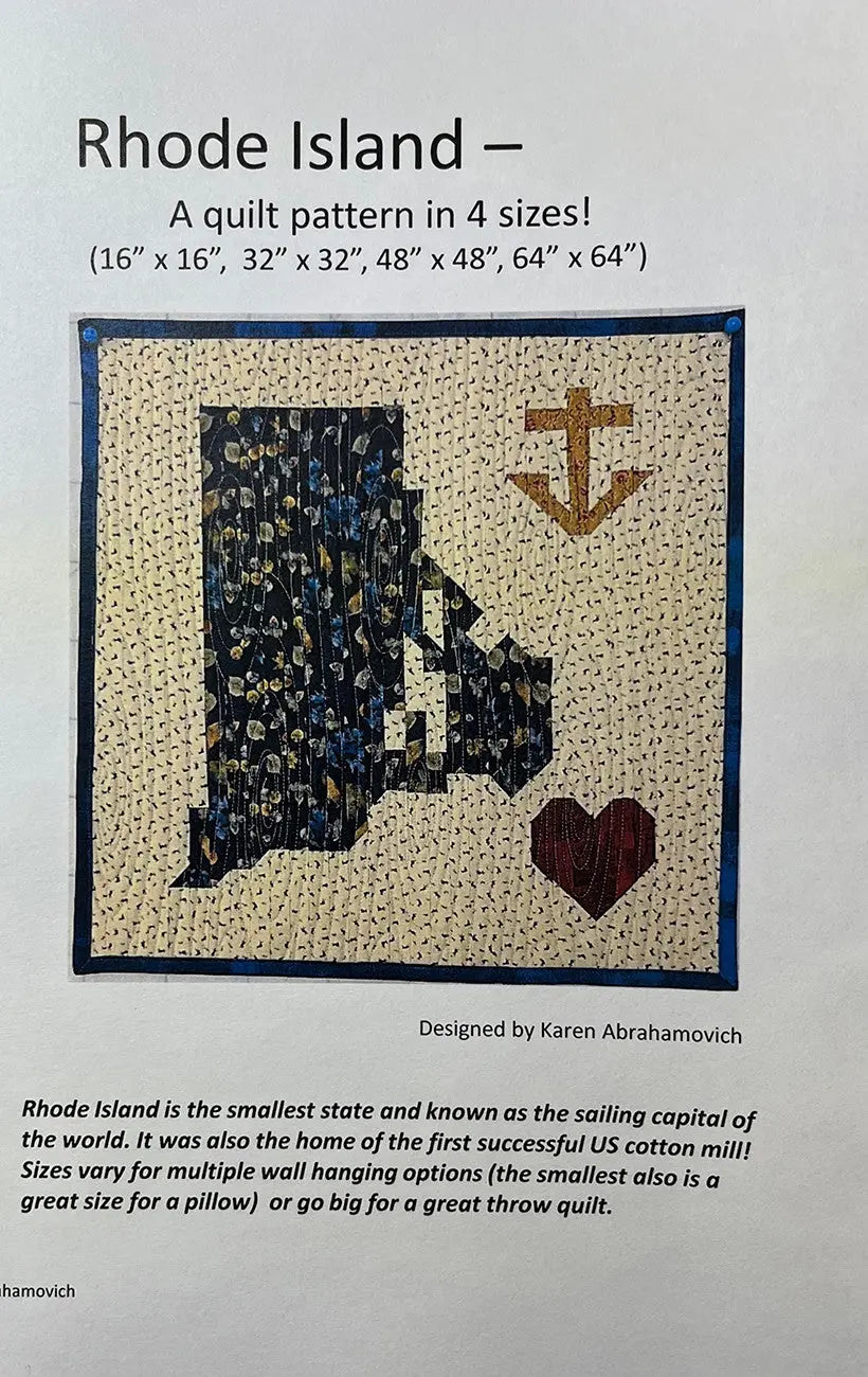 Rhode Island Quilt Pattern - Linda's Electric Quilters