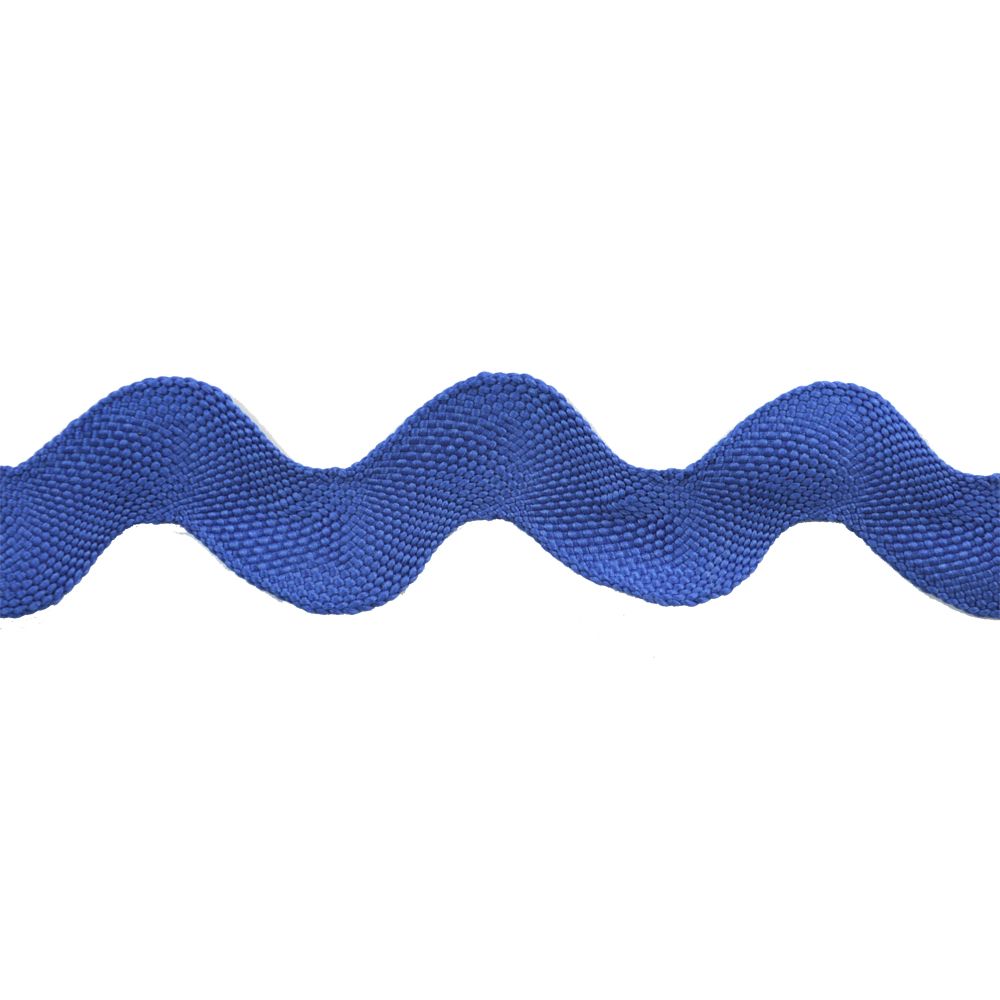 Rick Rack Collection - 1 1/4" Width (10 Yard Roll) - BRC-20MM-04 Royal Blue