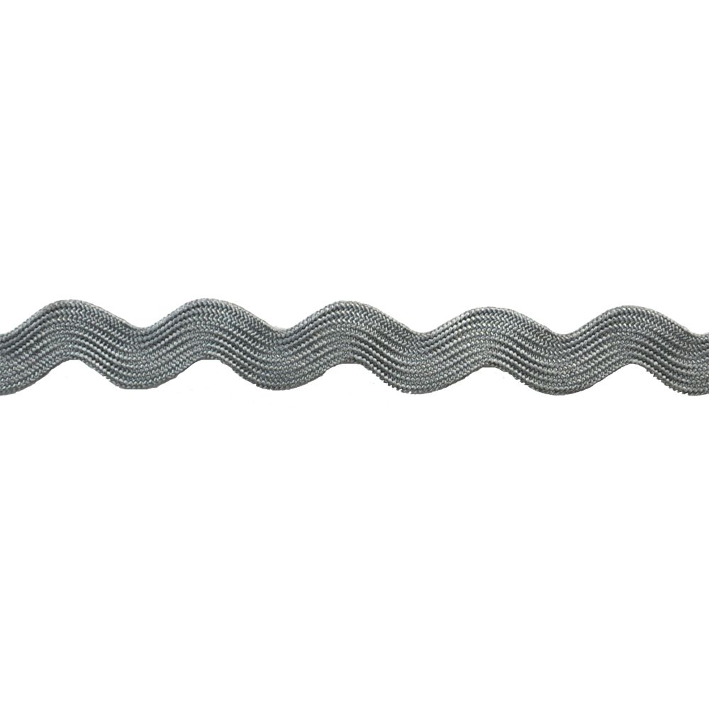Rick Rack Collection - 3/4" Width (15 Yard Roll) - BRC-10MM-11 Silver