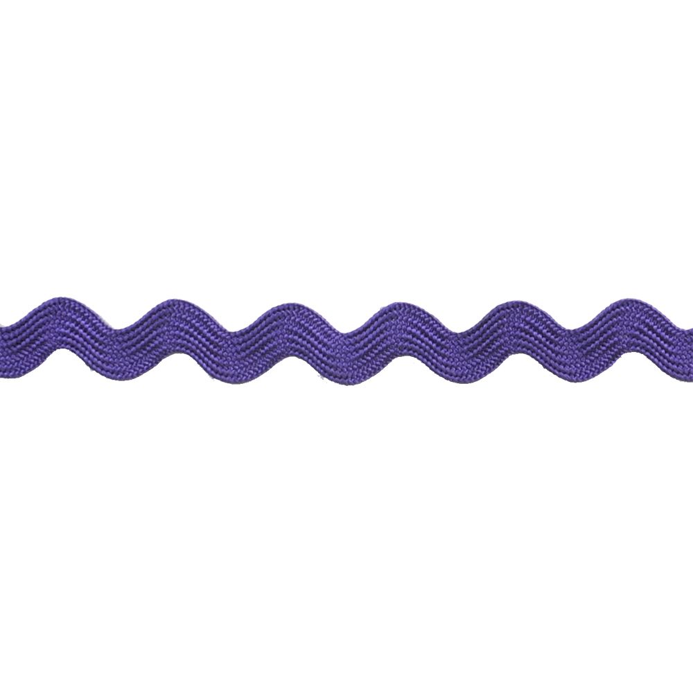Rick Rack Collection - 3/8" Width (25 Yard Roll) - BRC-5MM-26 Purple