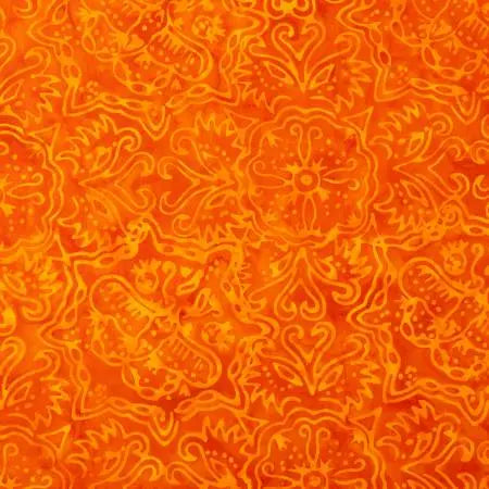 Riley Blake BT21700-235 - Rainbow Brights - Tangerine 45" Fabric Per Yard Fabric Fanatics
