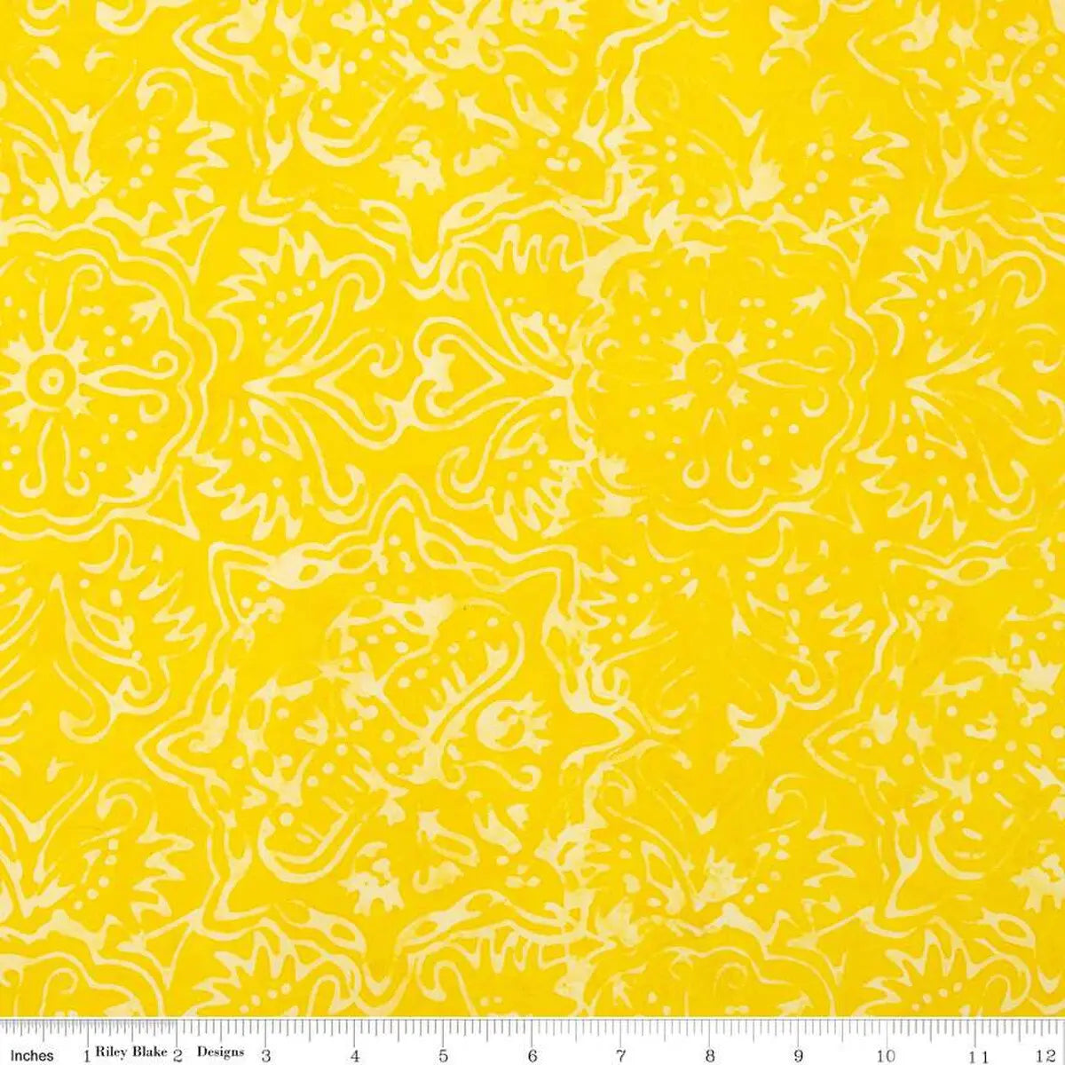 Riley Blake BT21700-252 - Rainbow Brights - Canary 45" Fabric Per Yard Fabric Fanatics
